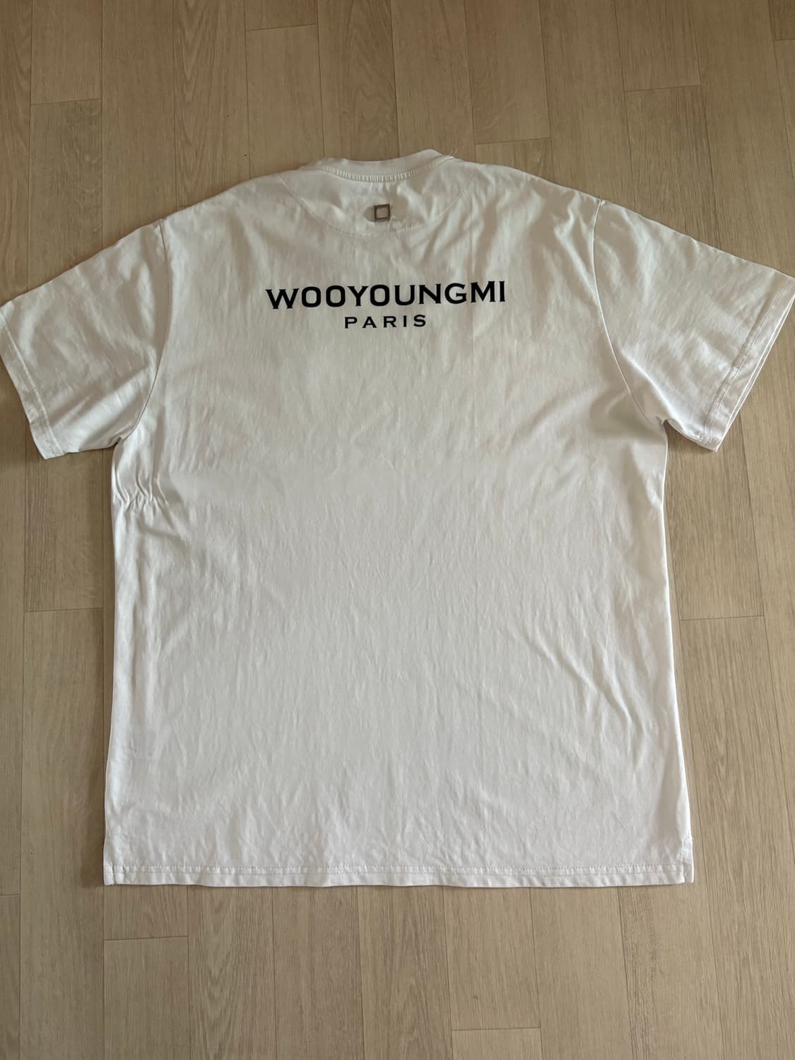우영미백로고반팔티셔츠 상품이미지5