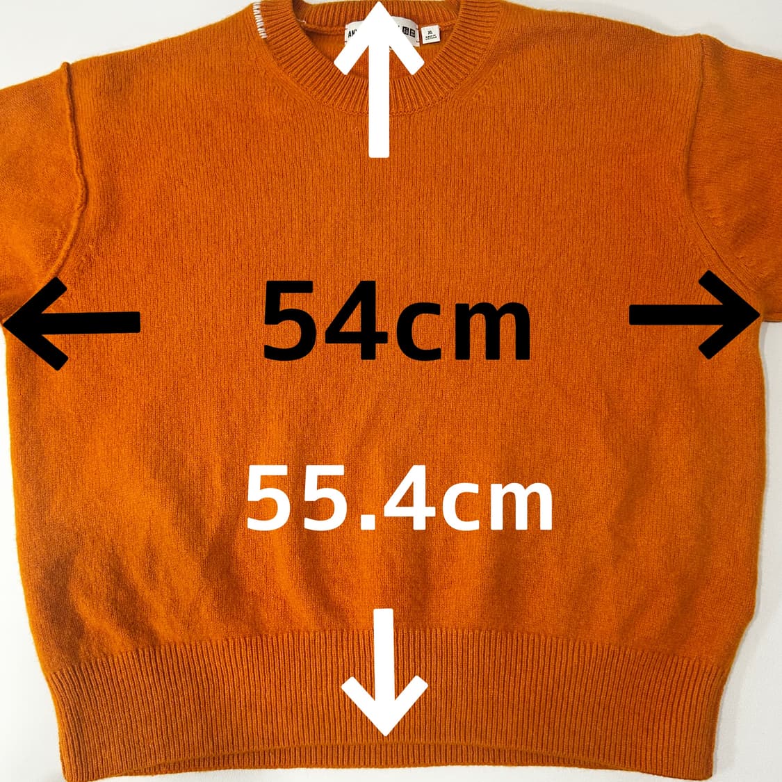 안야 힌드마치 유니클로 프리미엄램 크루넥 스웨터 anyahindmarch 상품이미지8