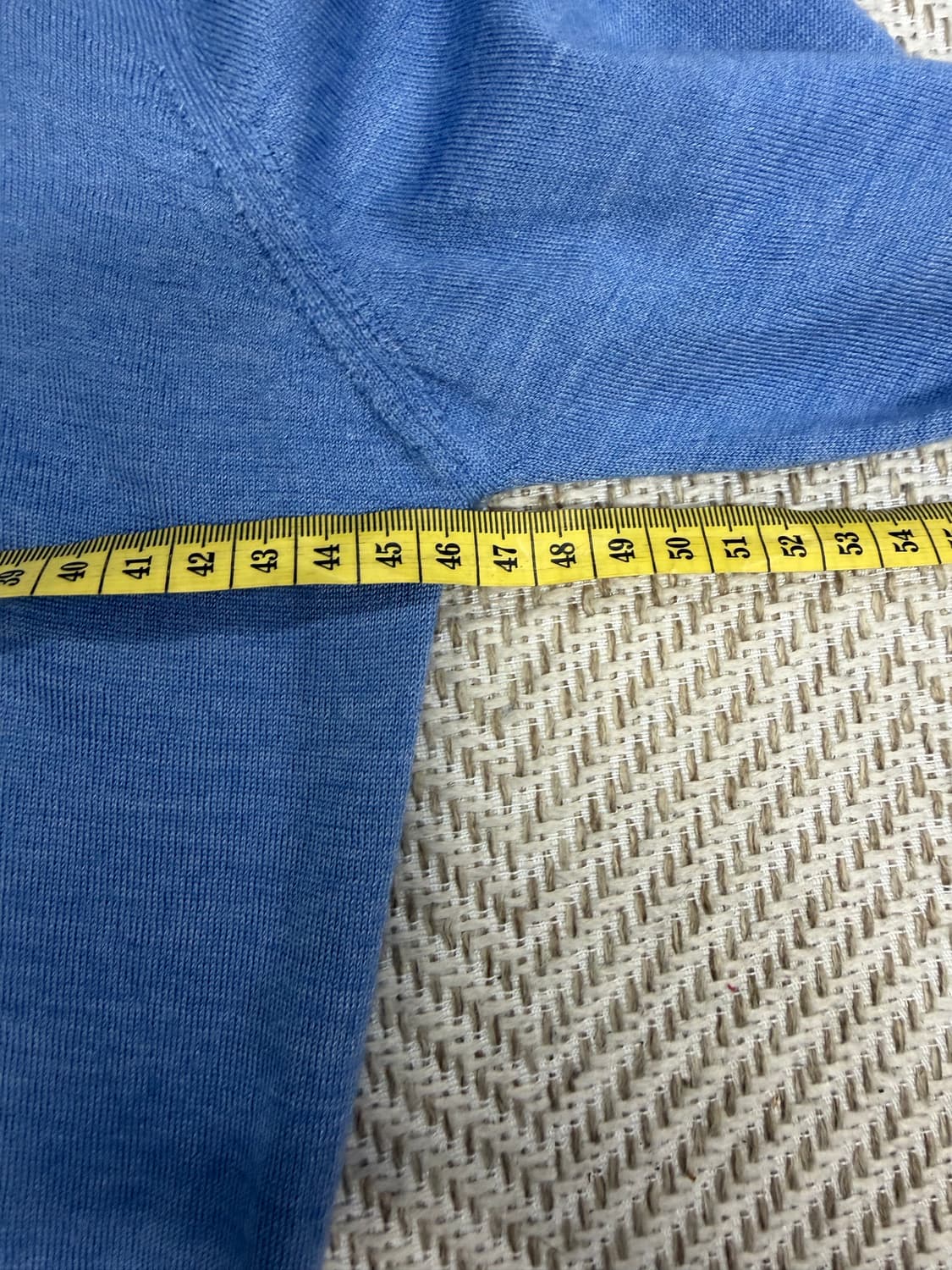 정품) 비비안웨스트우드 여성 블루 가디건 L 상품이미지8