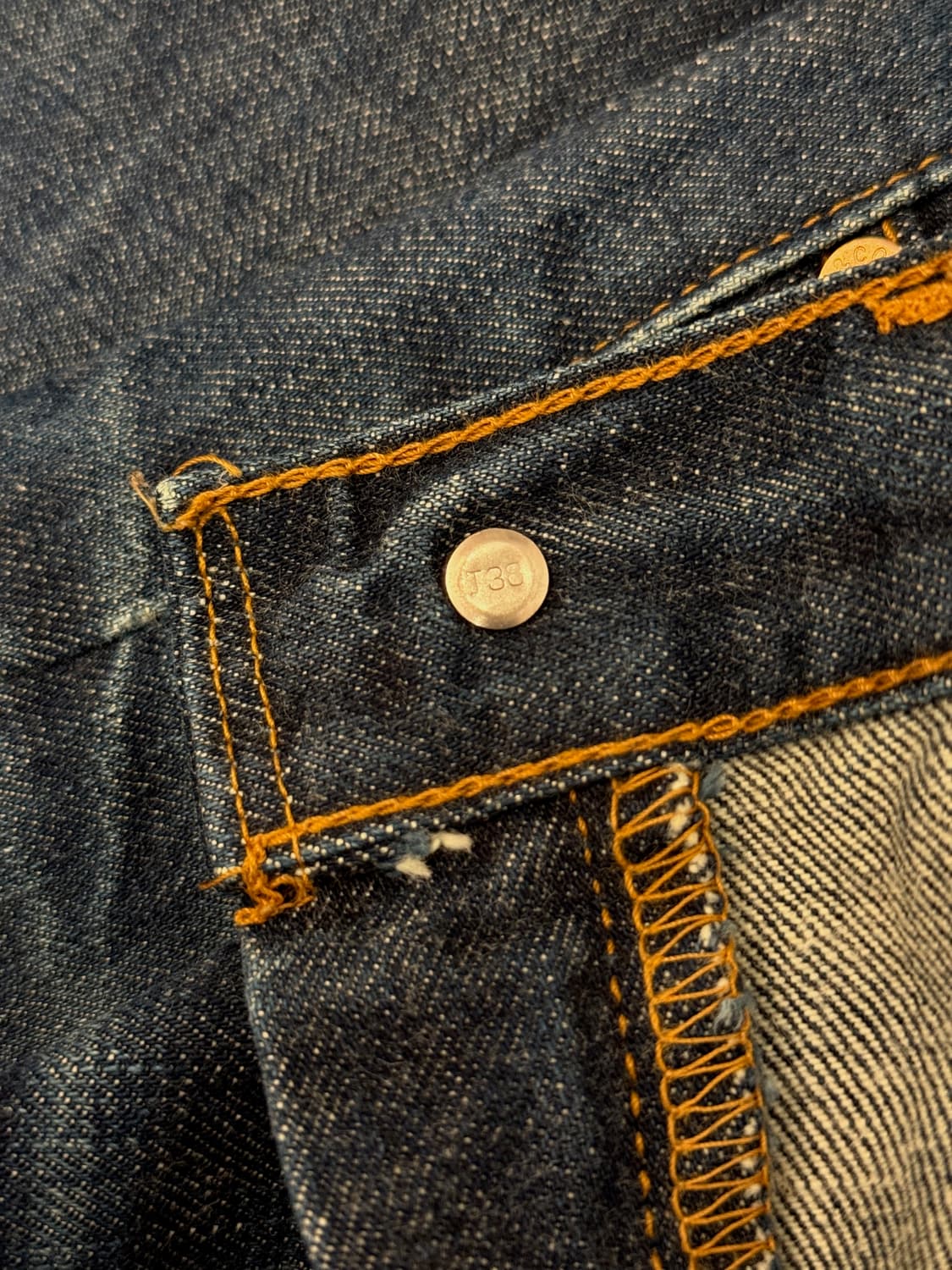 Japan Levi’s 7553 Indigo Slim Straight D 상품이미지8