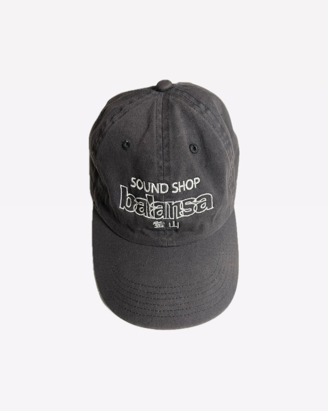 발란사 볼캡 차콜 상품이미지1