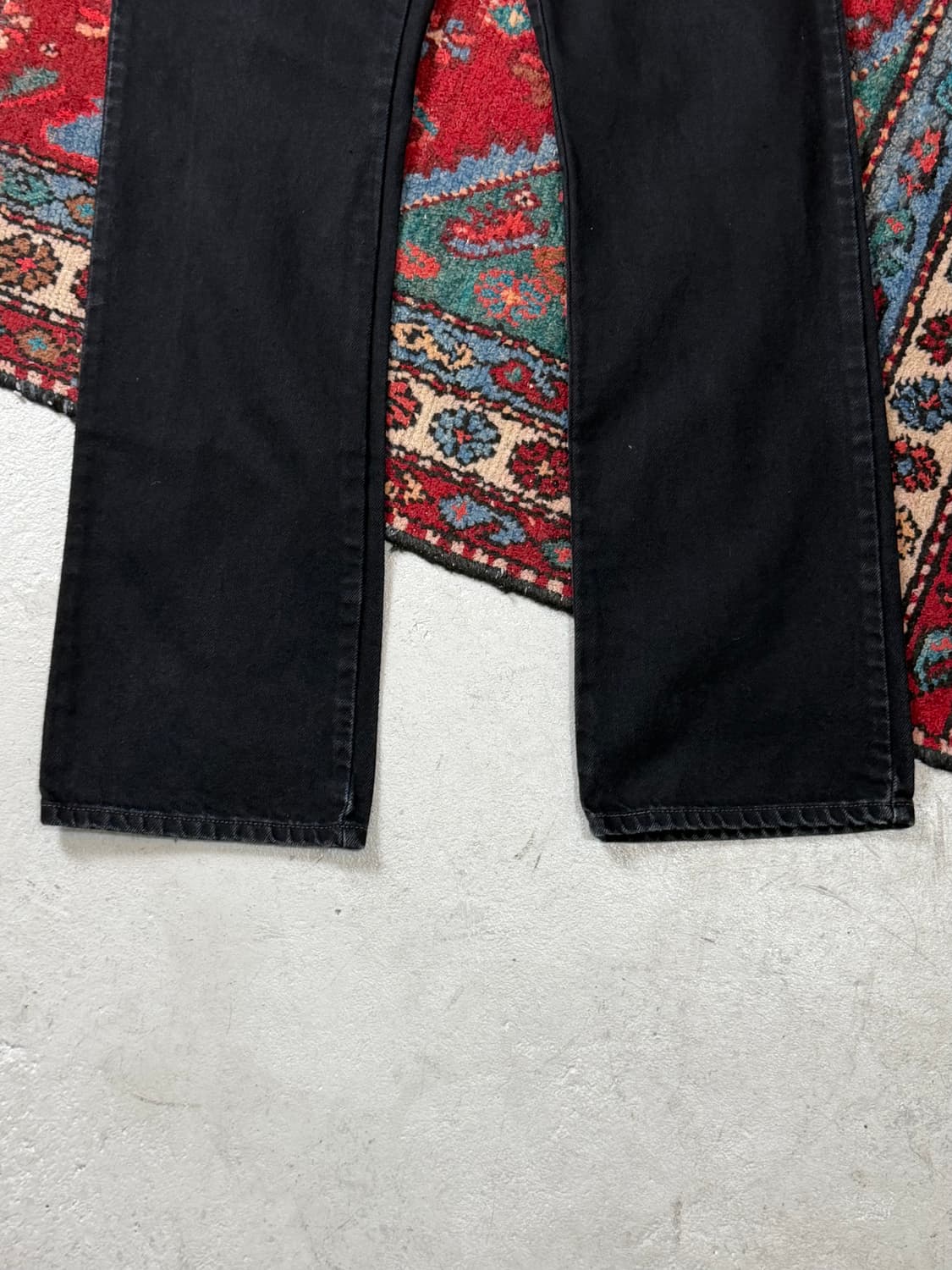 00's 빈티지 리바이스 517 블랙 부츠컷 플레어진 상품이미지8