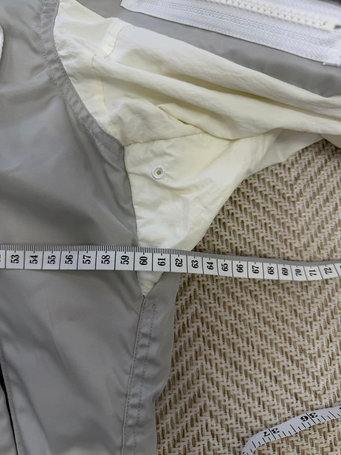 매장판정품) 나이키x사카이 NRG 레이어드 붐버 자켓 L 상품이미지9