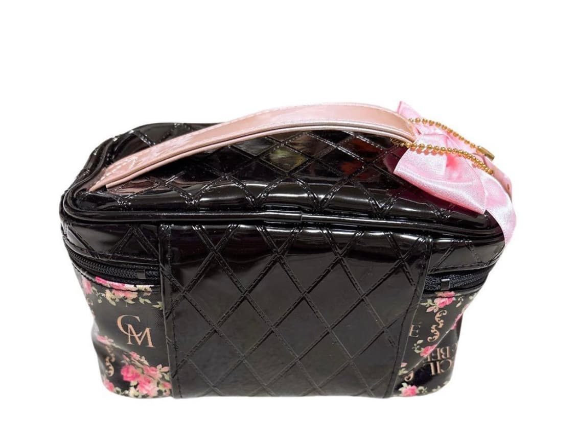 (새상품)세실맥비 플라워 패턴 파우치 블랙 고전 상품이미지5