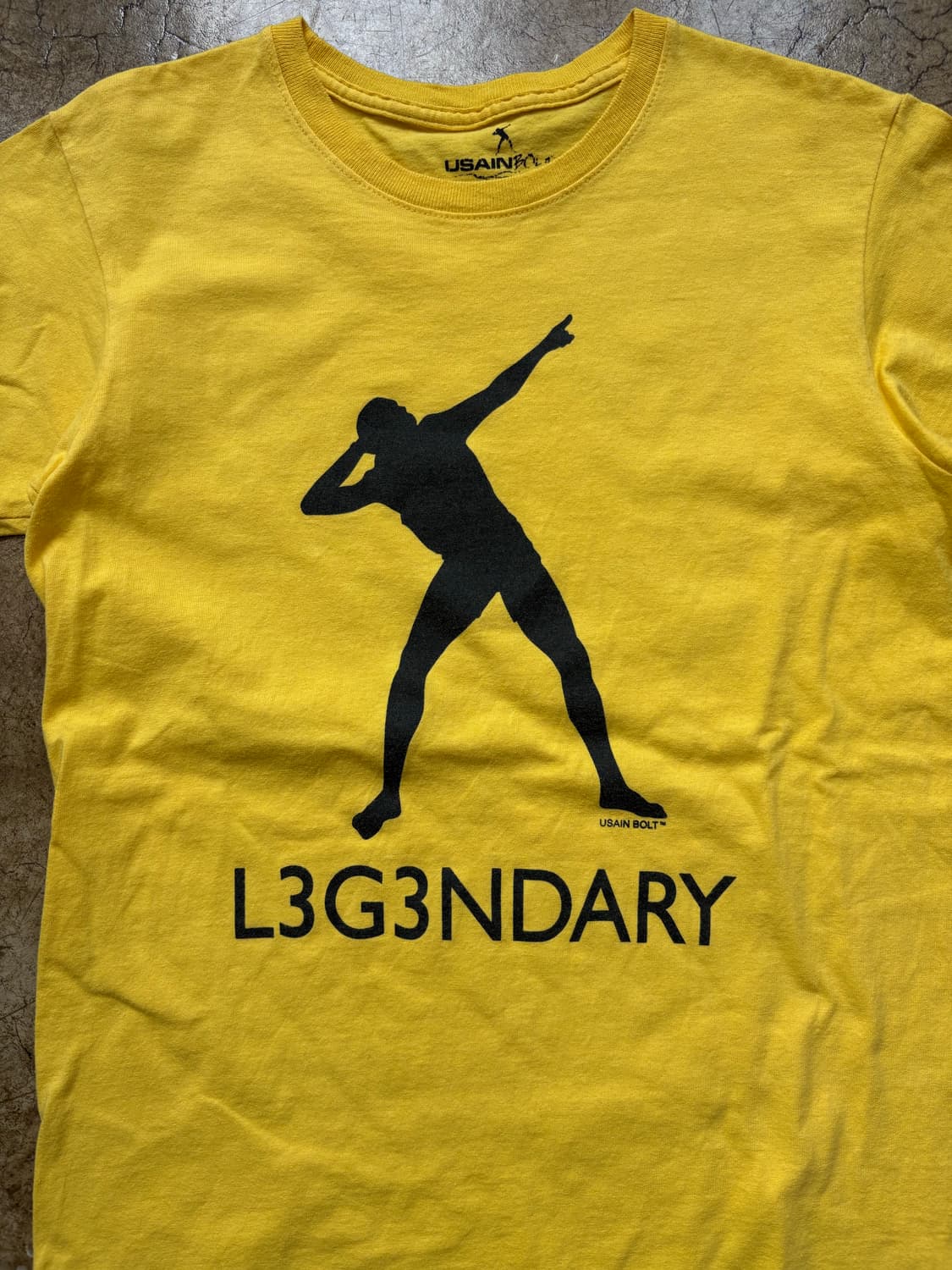 우사인볼트 옐로우 머천 상품이미지3