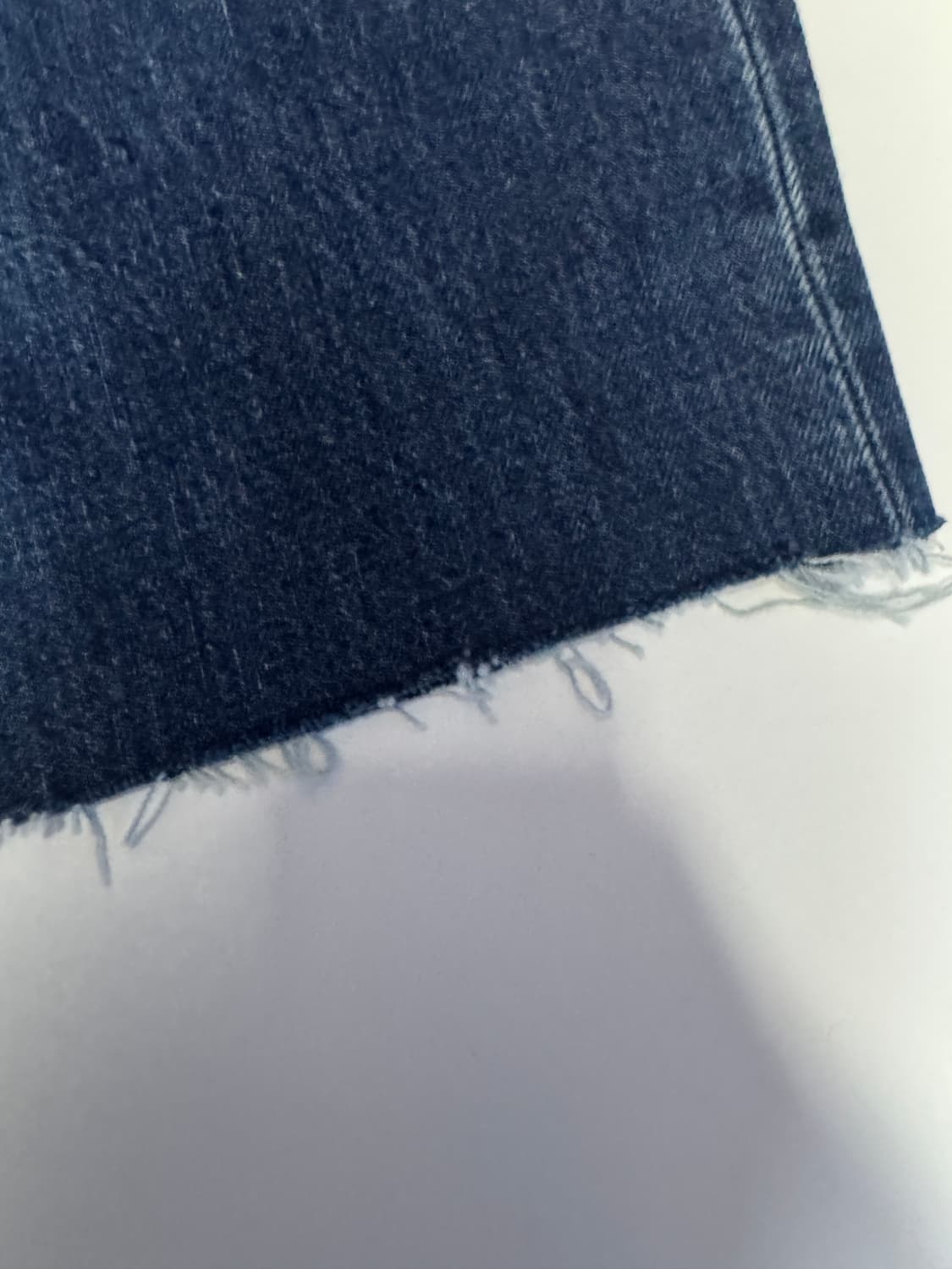 공용!! 리바이스 501 밑단 스크래치 버튼 8부 데님팬츠 상품이미지7