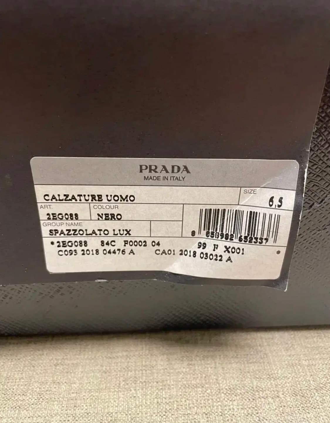 프라다 테라코타 구두 블랙 6.5사이즈 상품이미지9
