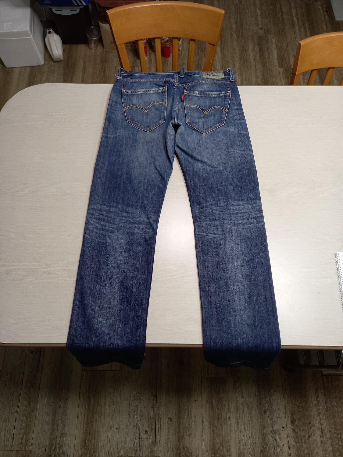 32 리바이스504 워싱 일자진 32-425 상품이미지2