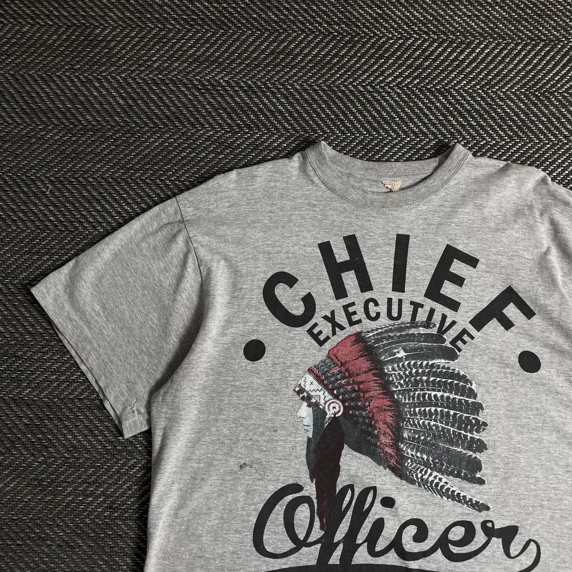 빈티지 인디언 프린팅 박시핏 티셔츠o 3165 상품이미지3