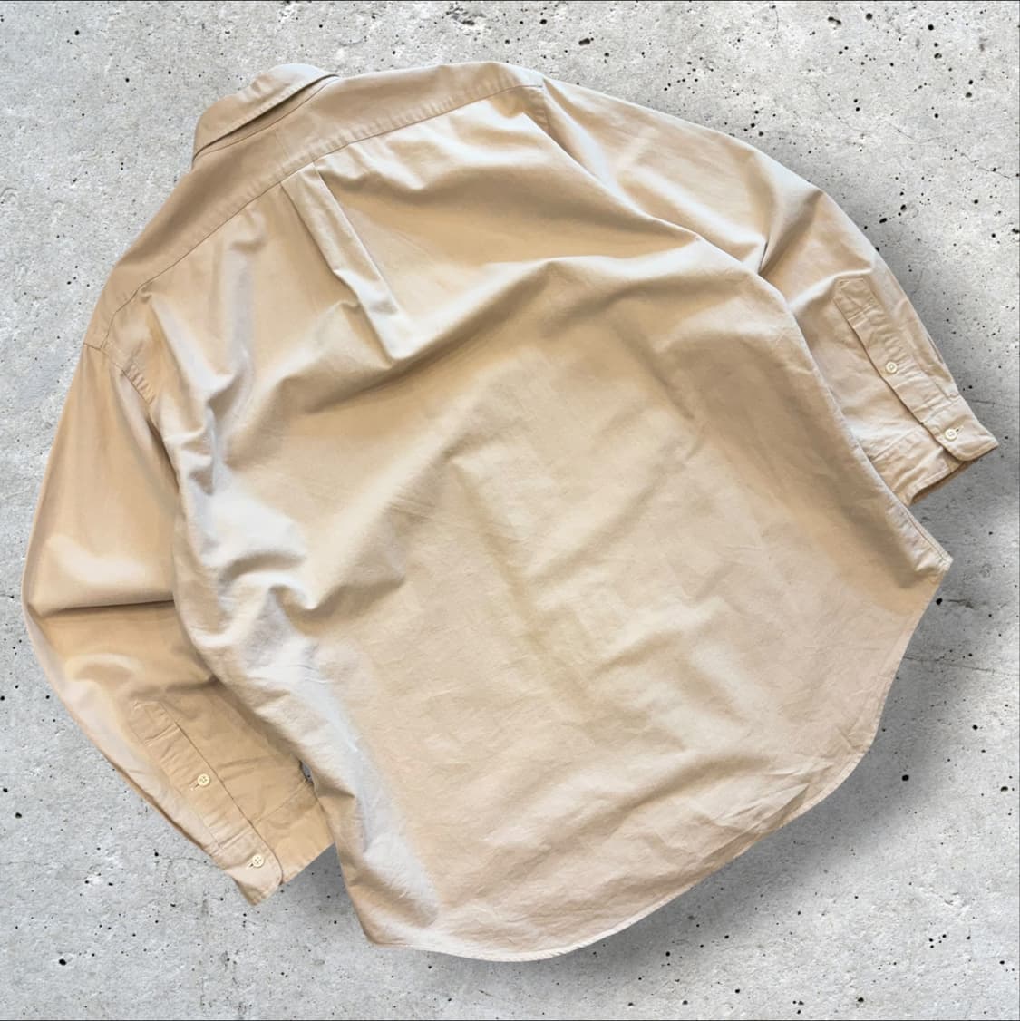 [M] 폴로 랄프로렌 빅셔츠 베이지 포켓 셔츠 D547 상품이미지2