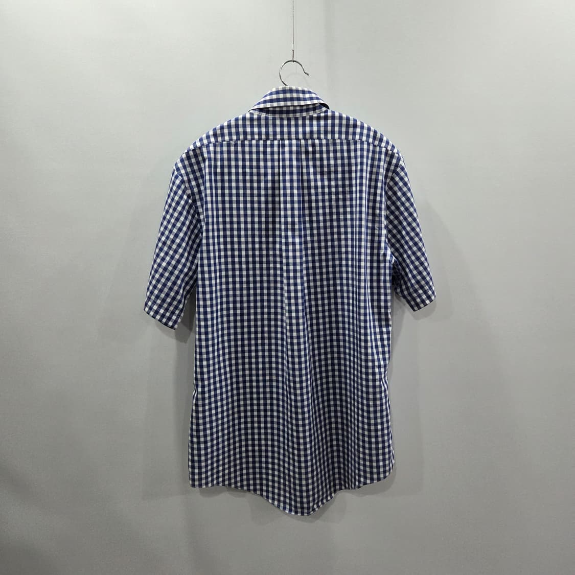 브룩스브라더스 버튼다운 깅엄체크 반팔셔츠 M 상품이미지4