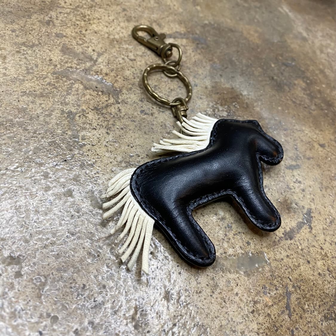 빈티지 가죽 말 키링 상품이미지3