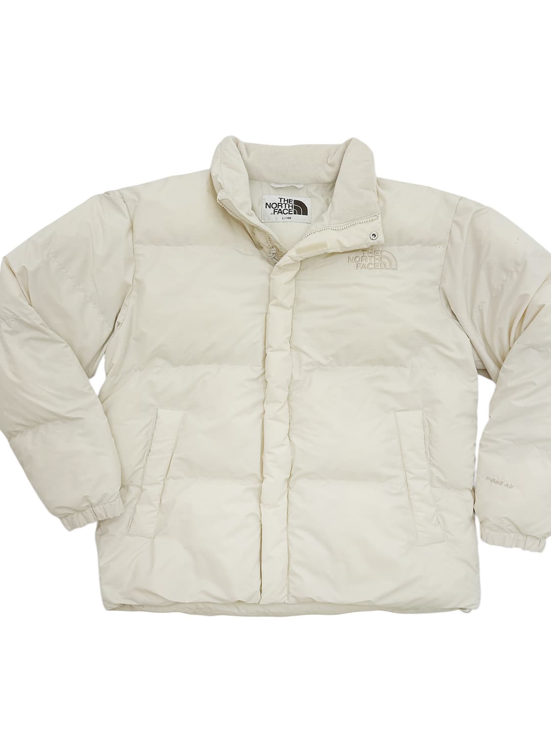 노스페이스 크림 컬러 패딩 팔아요 상품이미지2