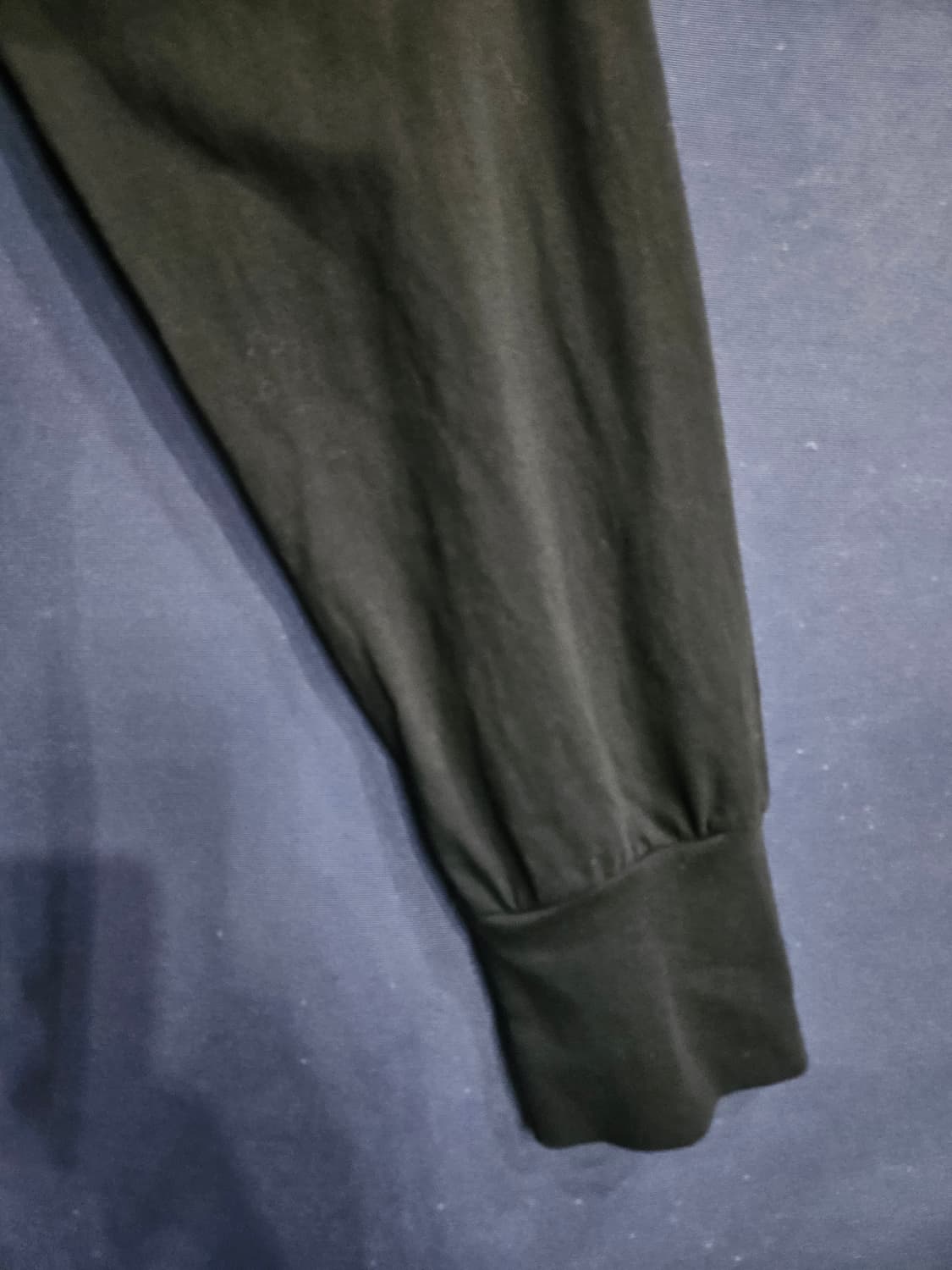 플라스틱 프로덕트 프린팅 블랙 남성 오버핏 90~95 긴팔티셔츠  상품이미지5