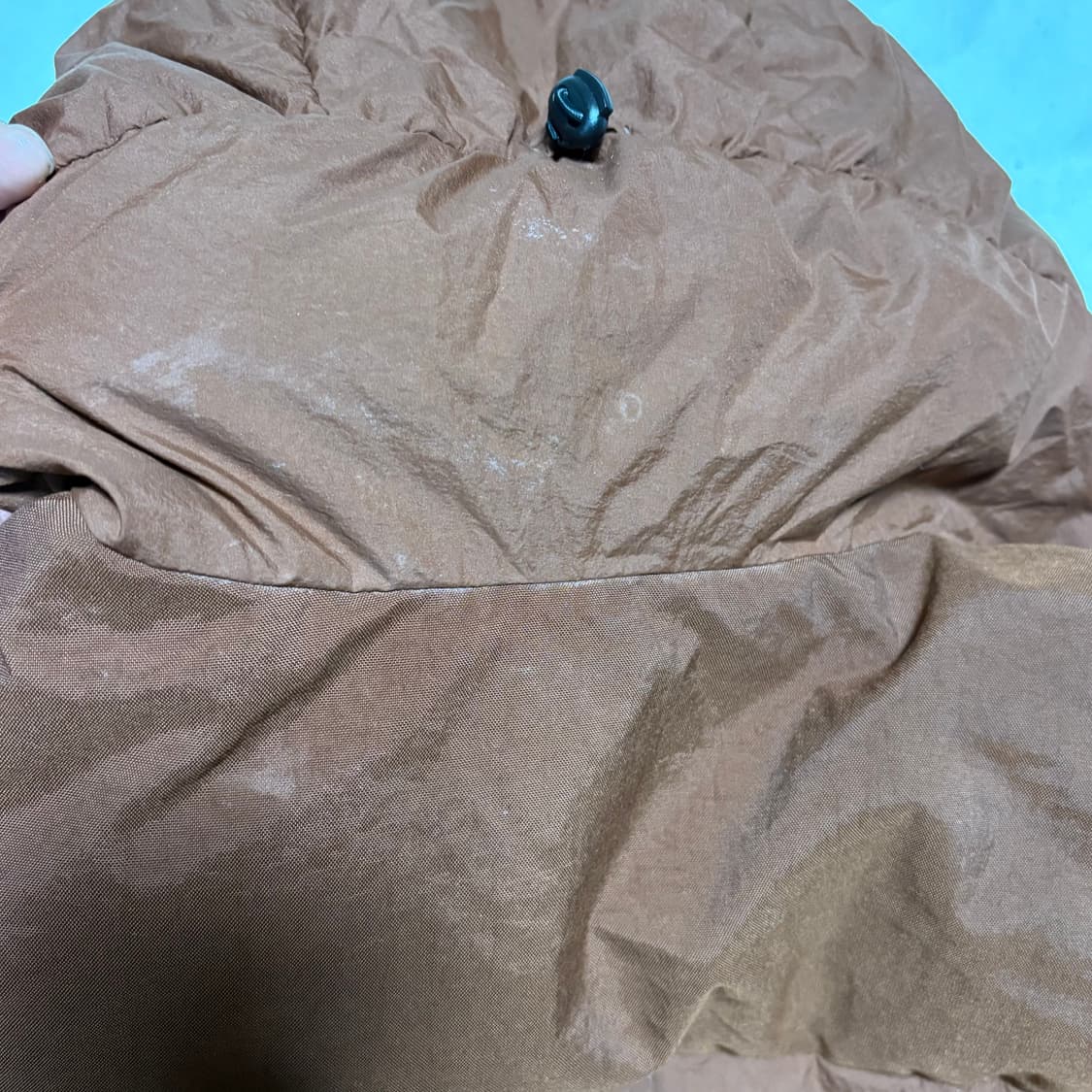 L C.P. 컴퍼니 번트 오렌지 테일론 L 다운 자켓 상품이미지10