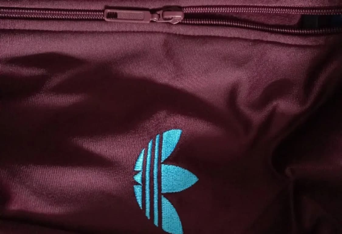 아디다스 파이어버드 버건디 마룬 스카이블루 트랙탑 저지 져지집업 100 상품이미지3