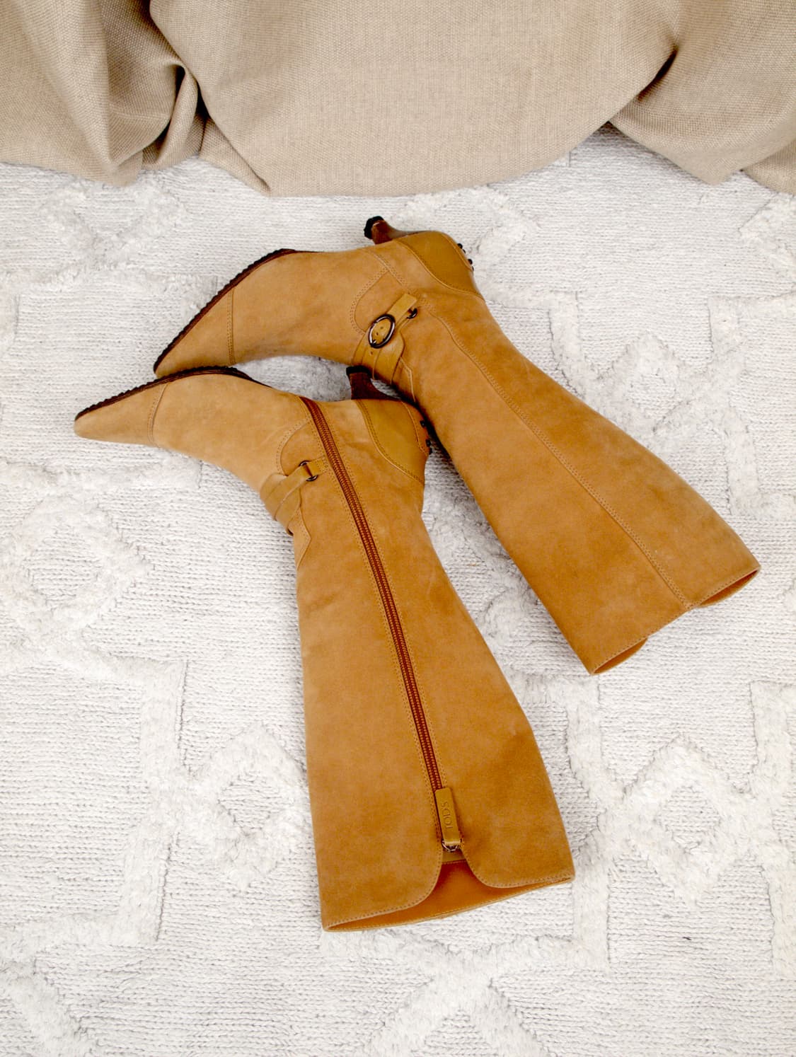 Suede Knee-high Boots 상품이미지7