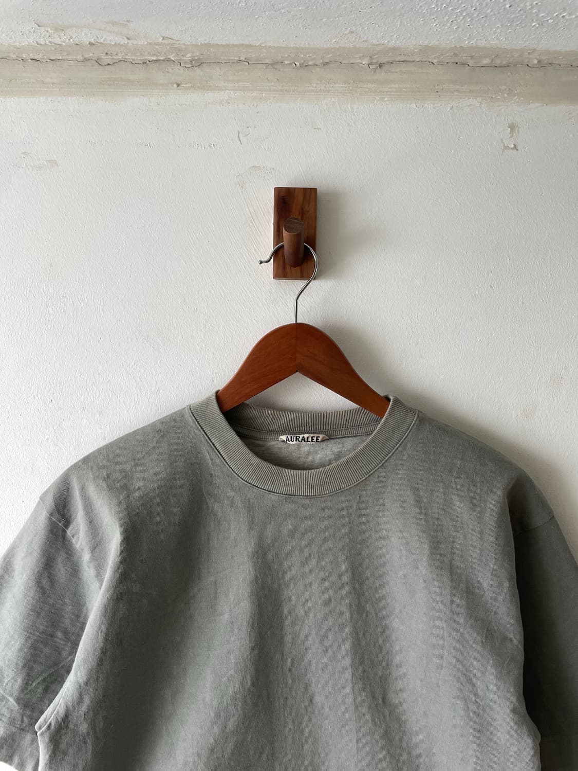 Auralee Heavy Cotton t-shirt 상품이미지1