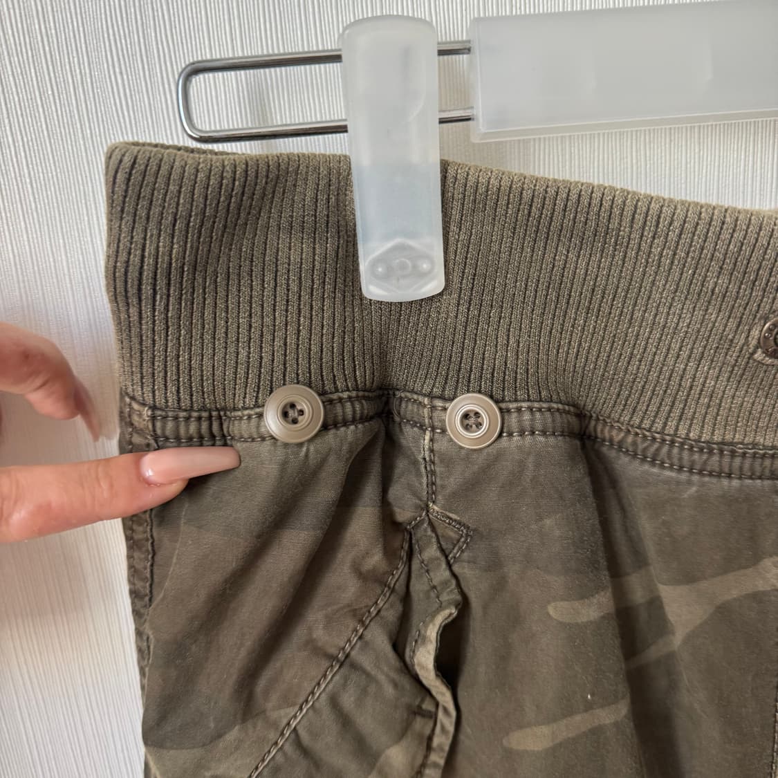 goa 고아 카모플라쥬 롱스커트 치마 00's y2k 갸루 펑크 락시크 상품이미지3