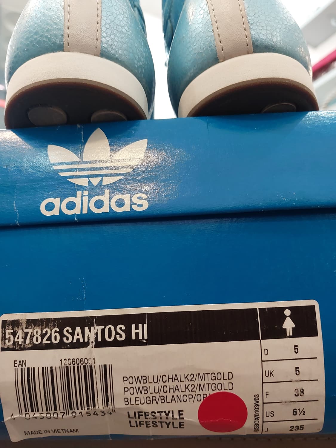 아디다스 산토스 하이 여성용 235mm 부츠 상품이미지10