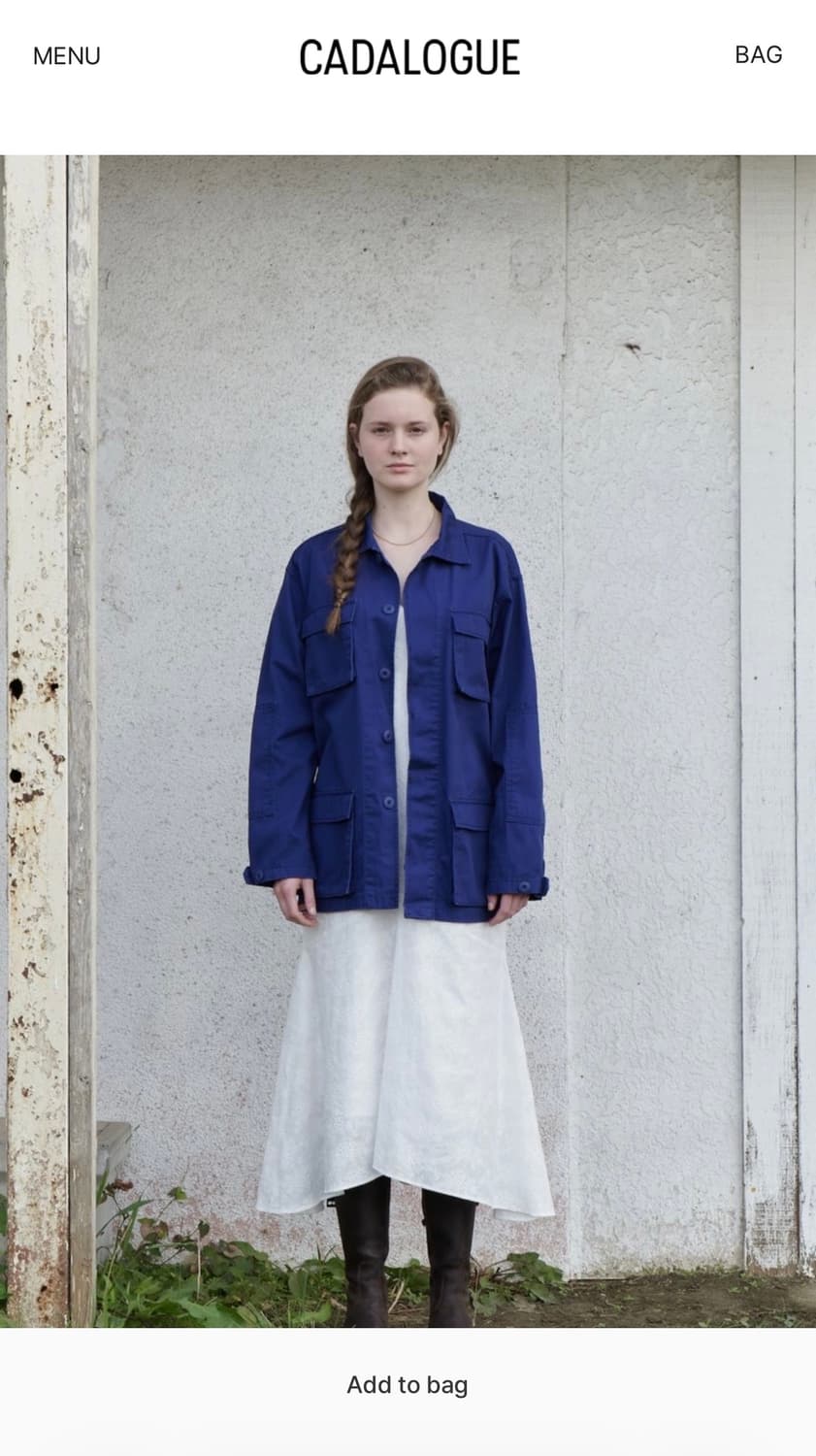 카다로그 워크자켓 cadalogue 상품이미지1