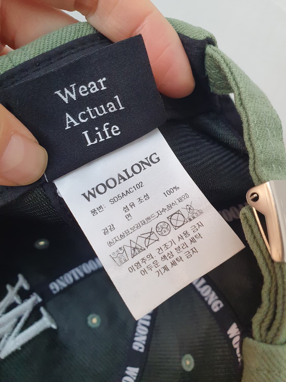 우알롱 모자 볼캡 상품이미지8