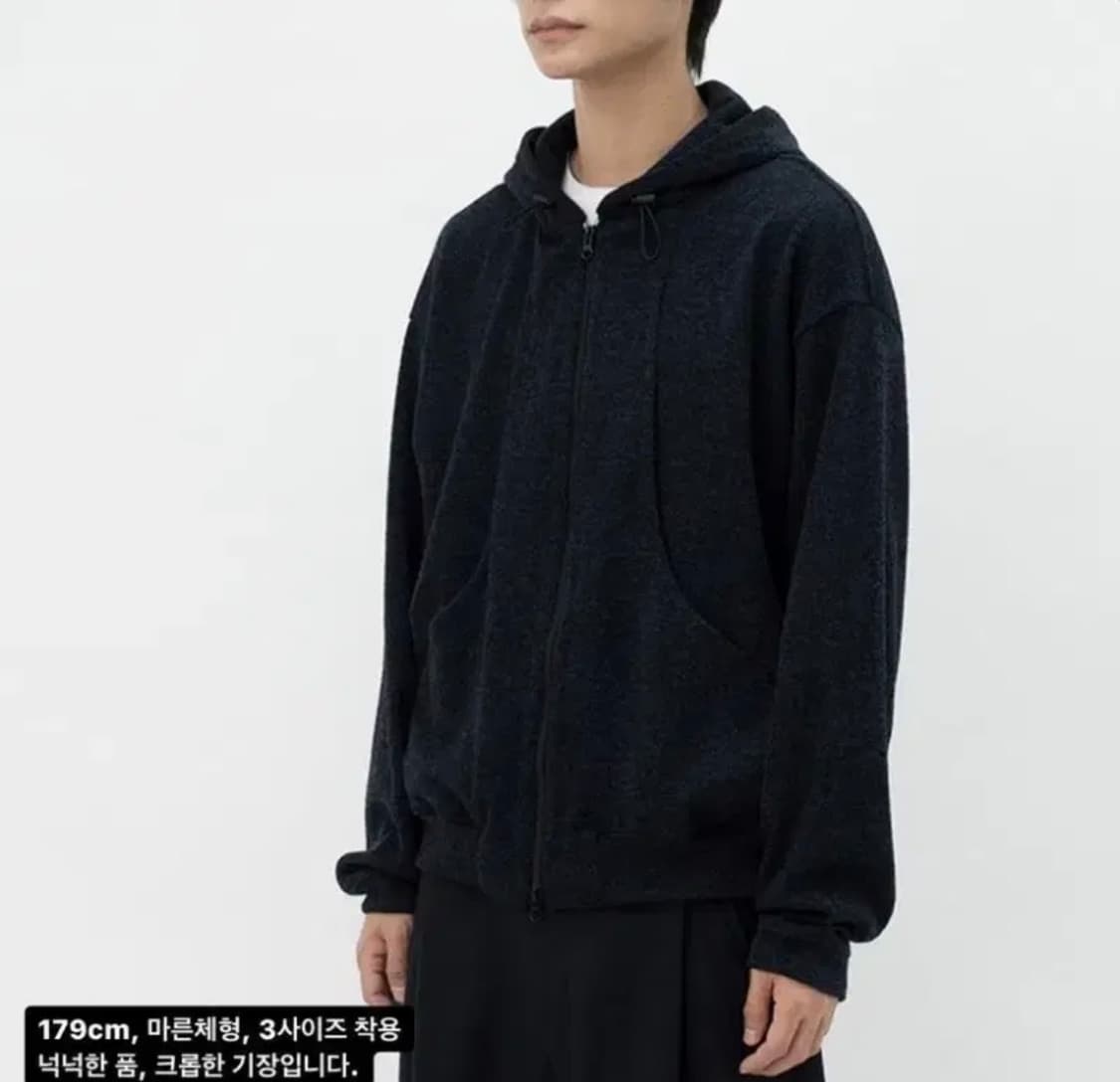 4) Polyteru Fleecy Zip Hoodie 상품이미지3