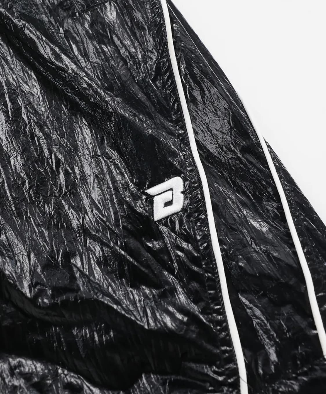 배드블러드 블랙 트랙팬츠 라지핏 스몰  상품이미지8