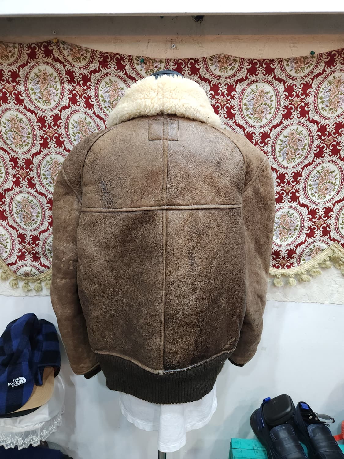 아비렉스 80s B6 양가죽 항공 무스탕 점퍼
​
 상품이미지8