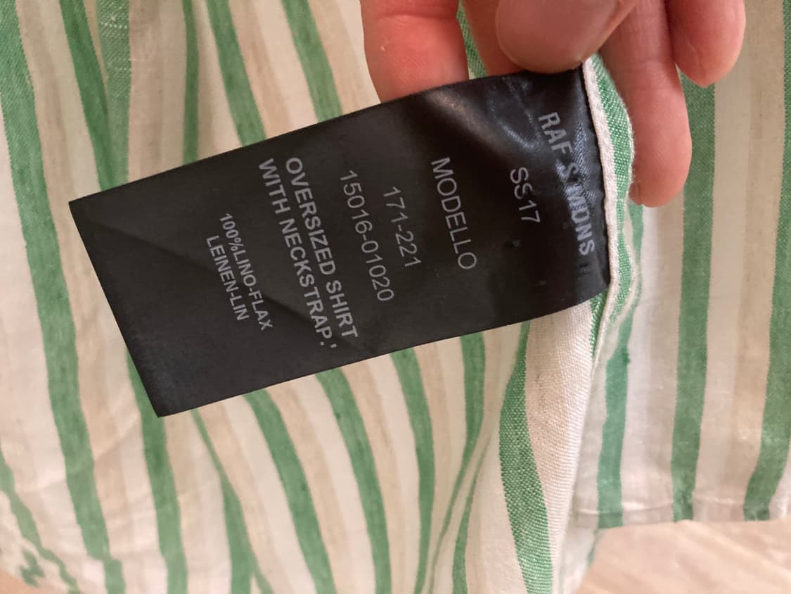 라프시몬스 메이플 소프 셔츠 46사이즈 팝니다. 상품이미지2