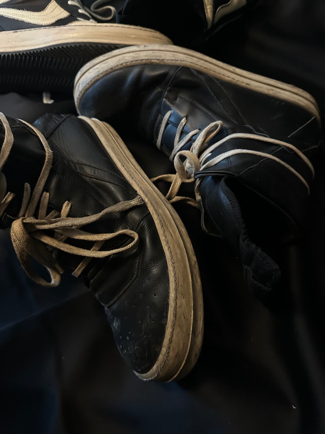 릭오웬스 지오바스켓 블랙 스니커즈 상품이미지4