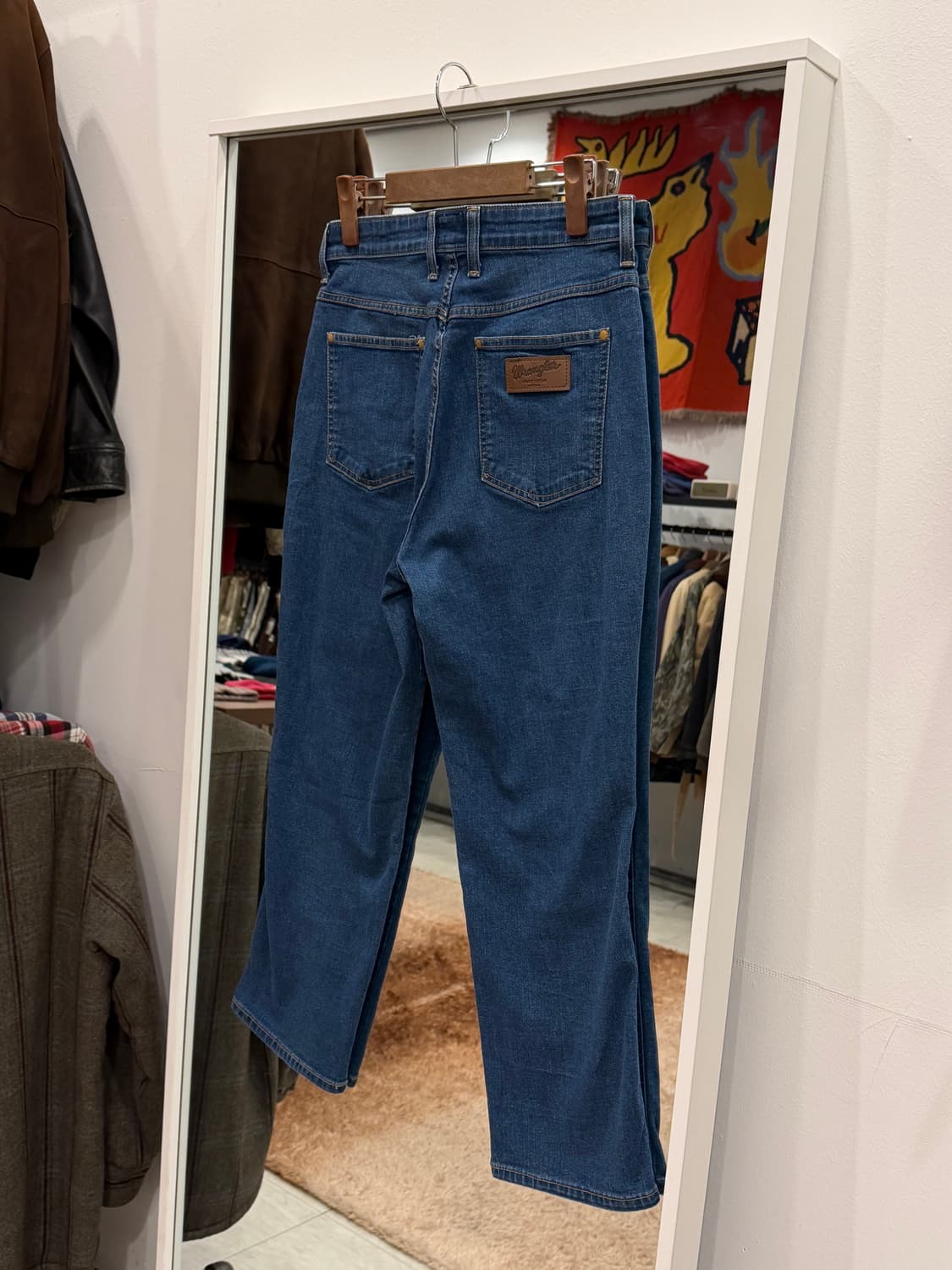 Wrangler 랭글러 x Chocol raffine 데님 팬츠 (28) 상품이미지5