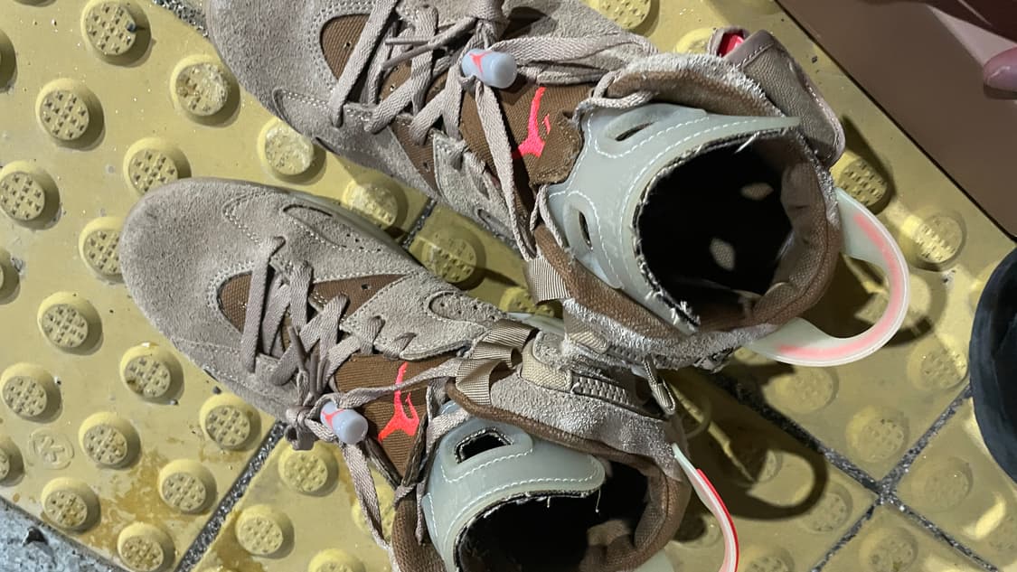 조던 6 x 트래비스 스캇 레트로 SP 브리티쉬 카키 상품이미지2