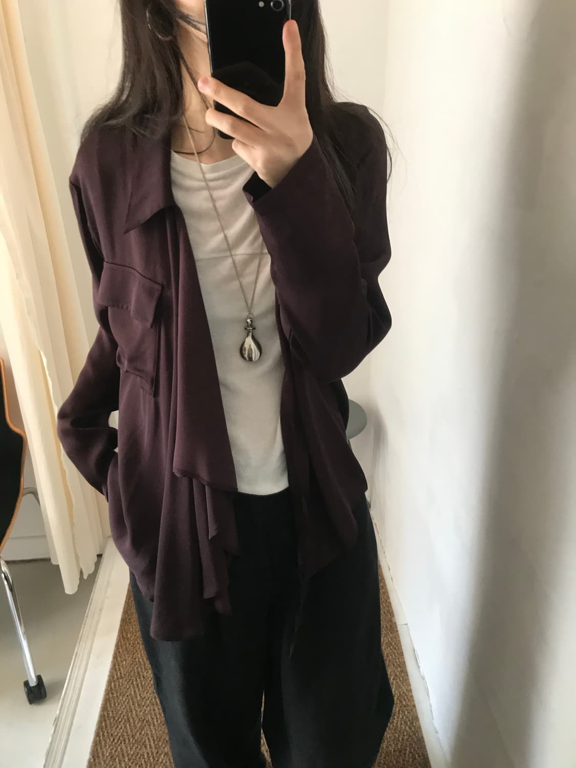 wrap blouse 상품이미지4