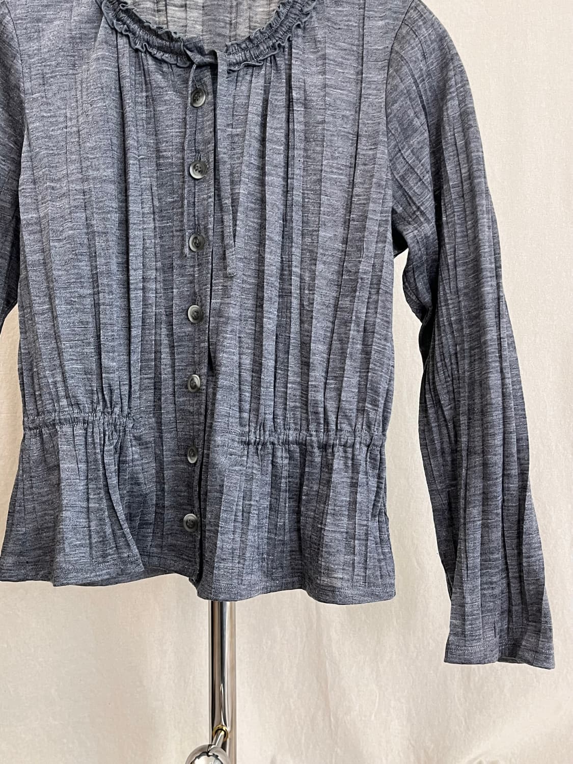 Im Mago Pleated Top 상품이미지3
