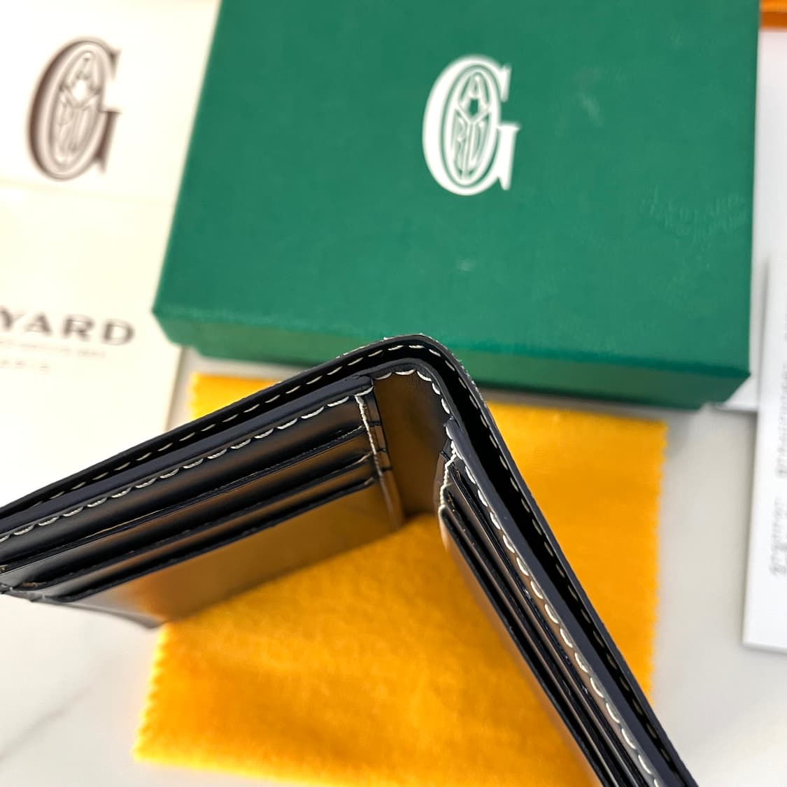 [A급/정품] 고야드 생피에르 카드지갑 네이비 반지갑 상품이미지5