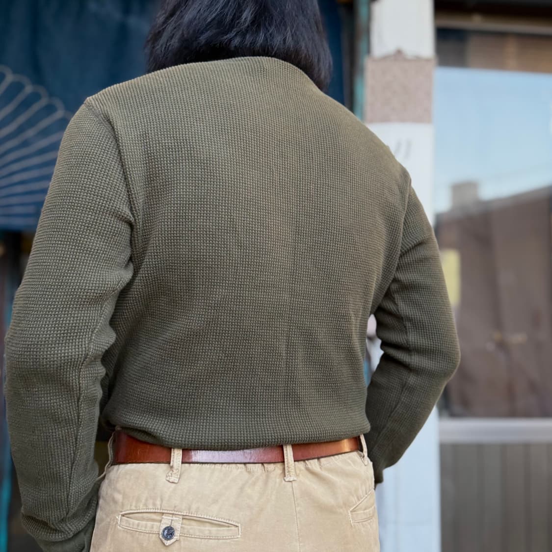 폴로 랄프로렌 와플 롱슬리브 셔츠 XL 상품이미지9
