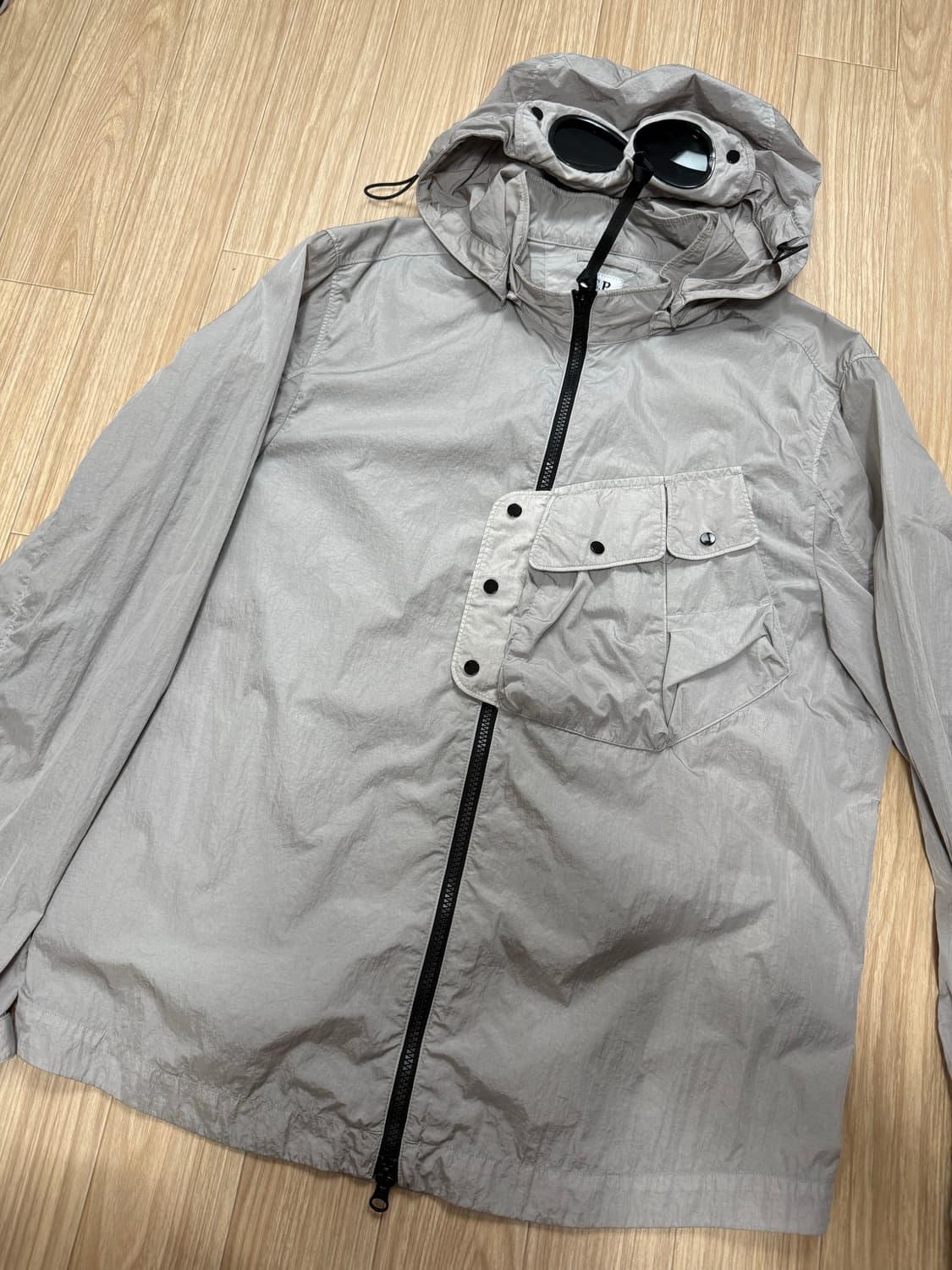 CP컴퍼니 크롬 고글 바람막이 자켓 그레이 L 상품이미지1