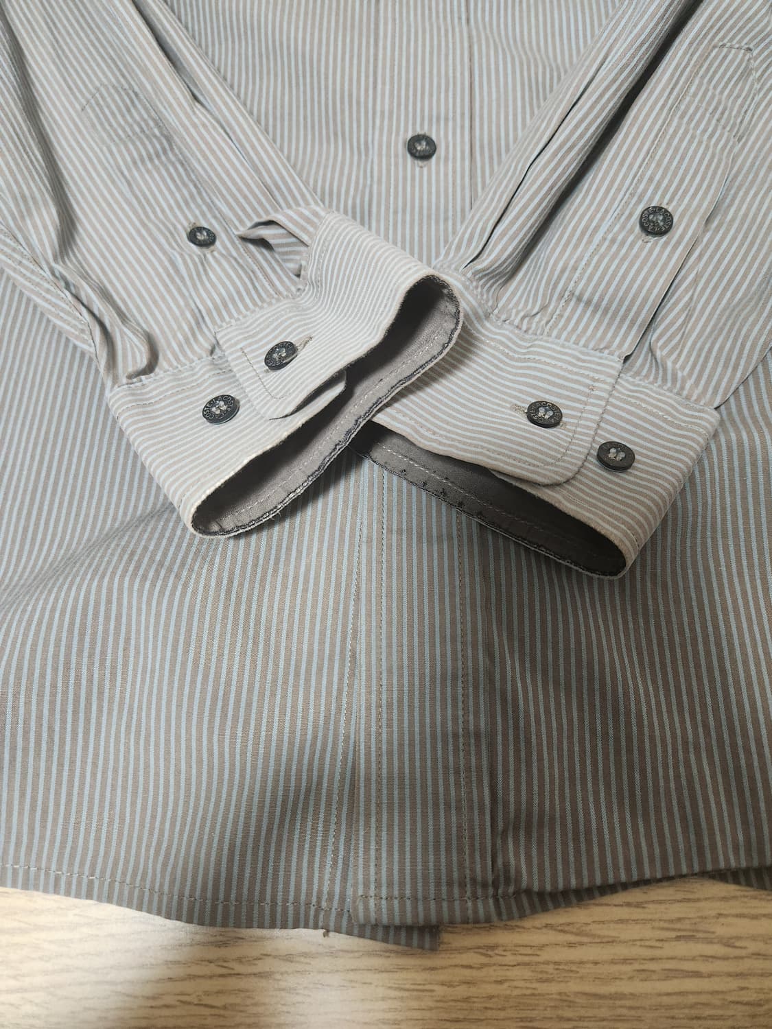 라코스테 남성 스트라이프 셔츠 상품이미지5