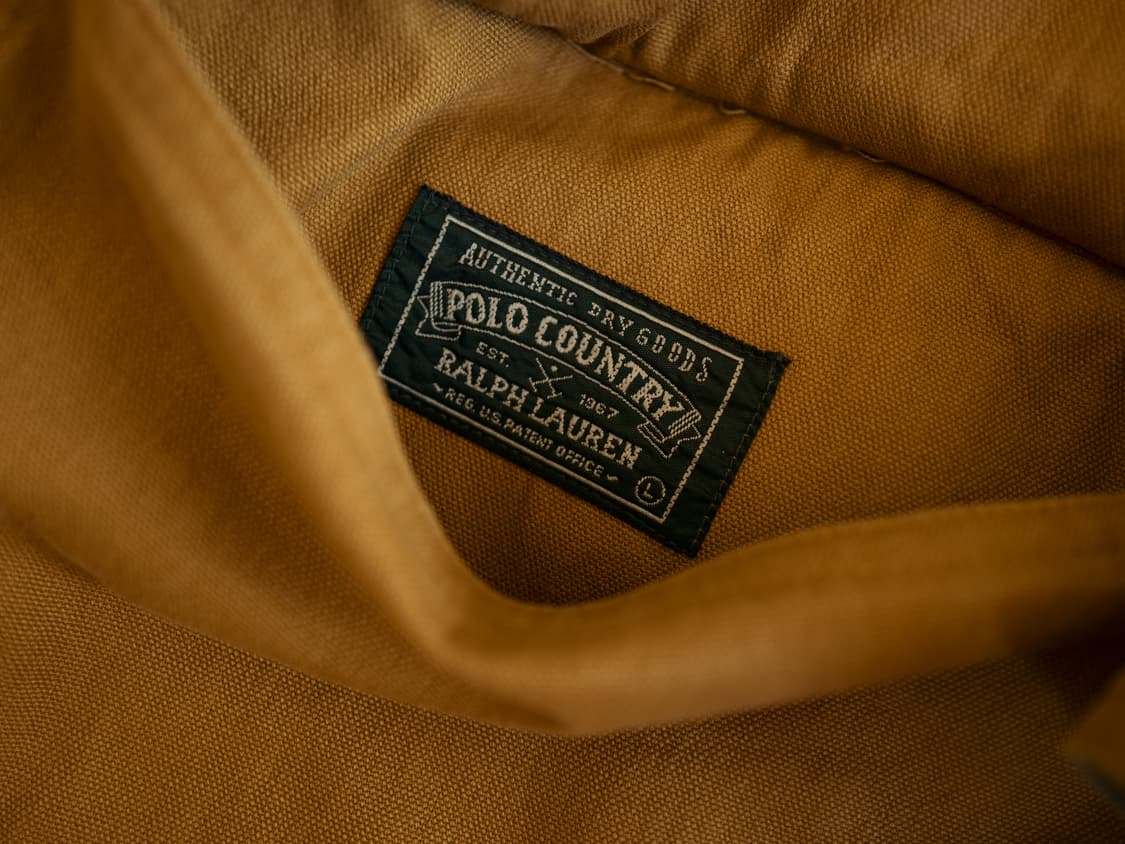 폴로 컨트리 리버서블 헌팅 자켓 (90년 10월, L) 상품이미지9