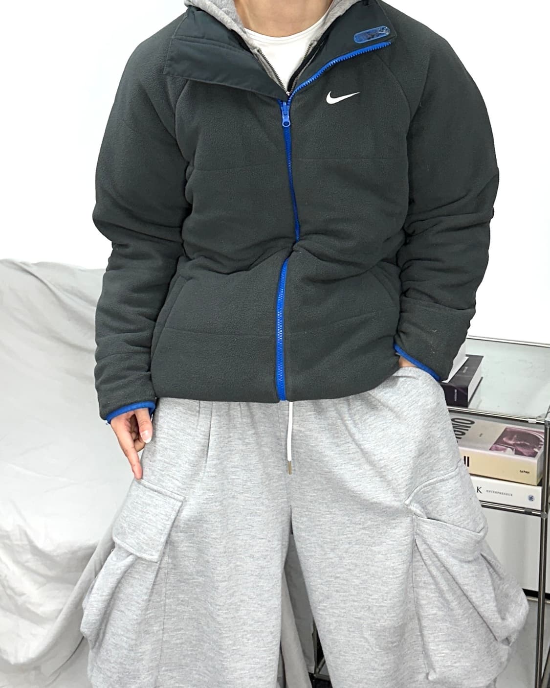 나이키 리버시블 플리스 패딩 자켓 상품이미지4