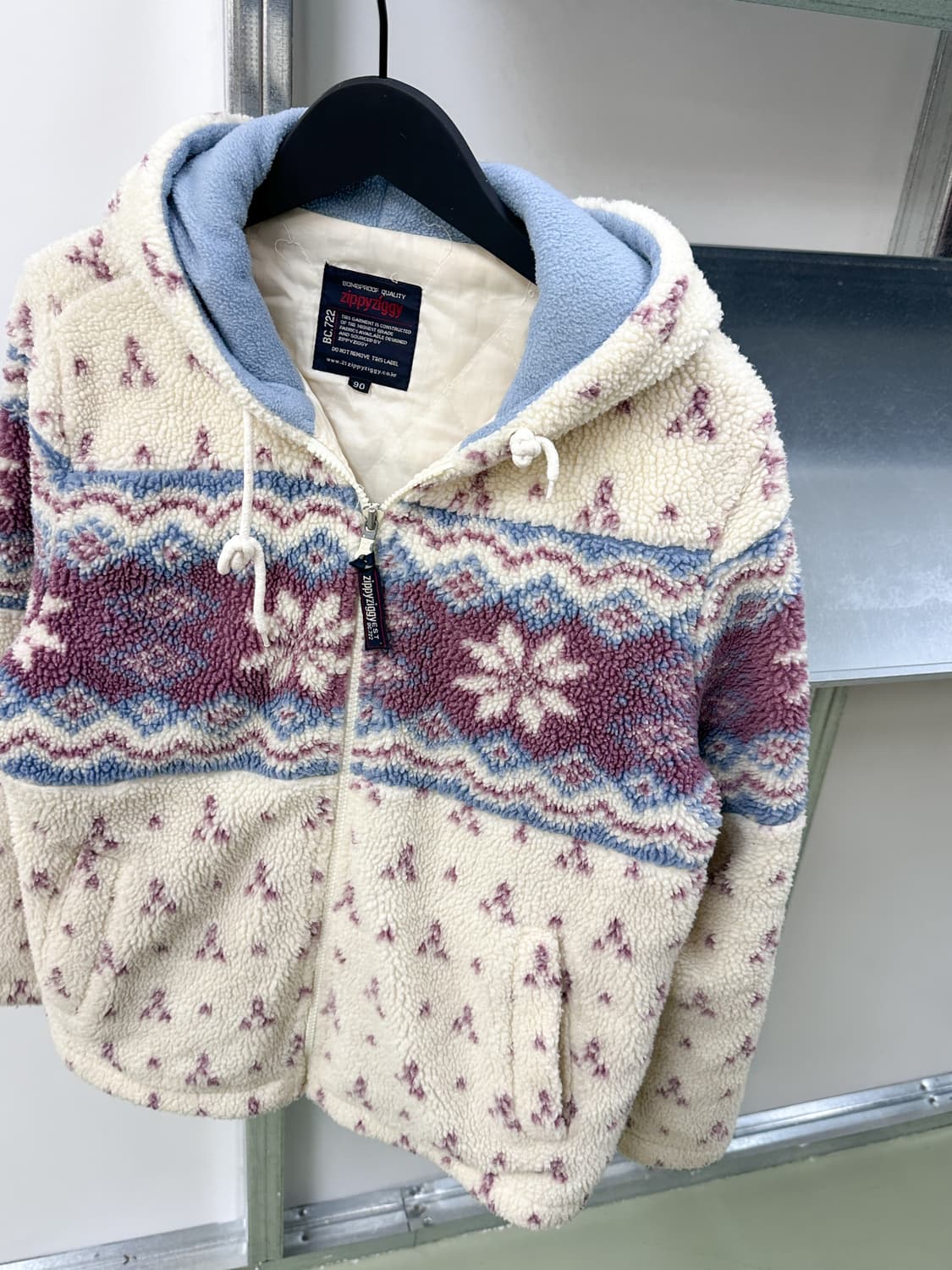 snowflake fleece hd jacket 상품이미지4