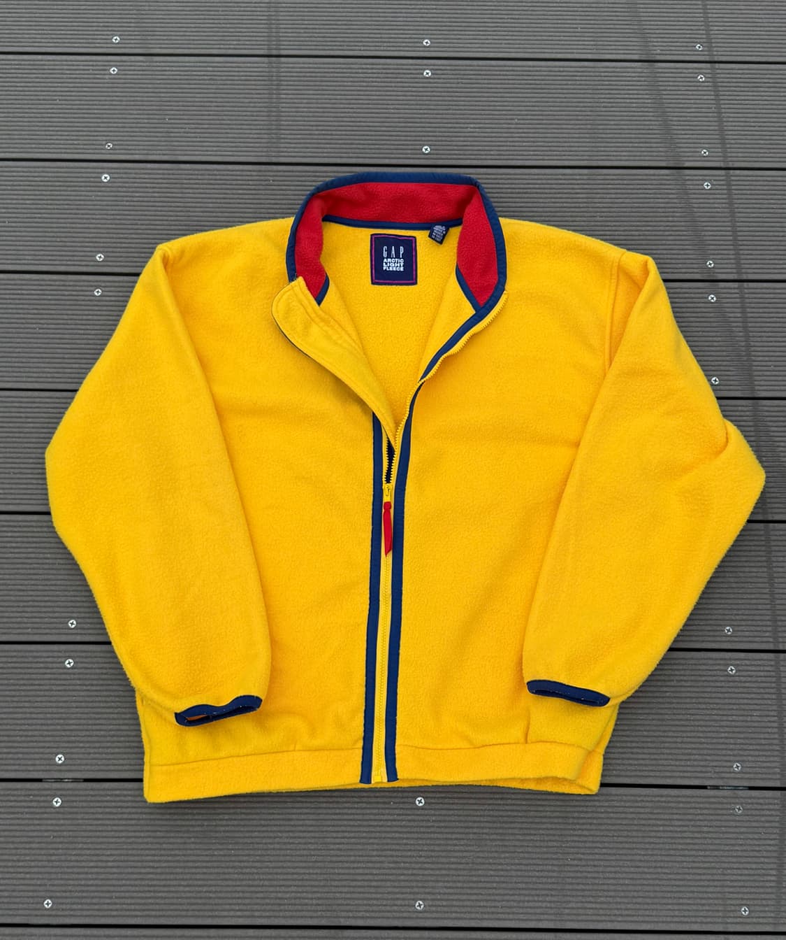 90s 올드 갭(GAP) 아크틱 라이트 후리스 자켓 상품이미지2