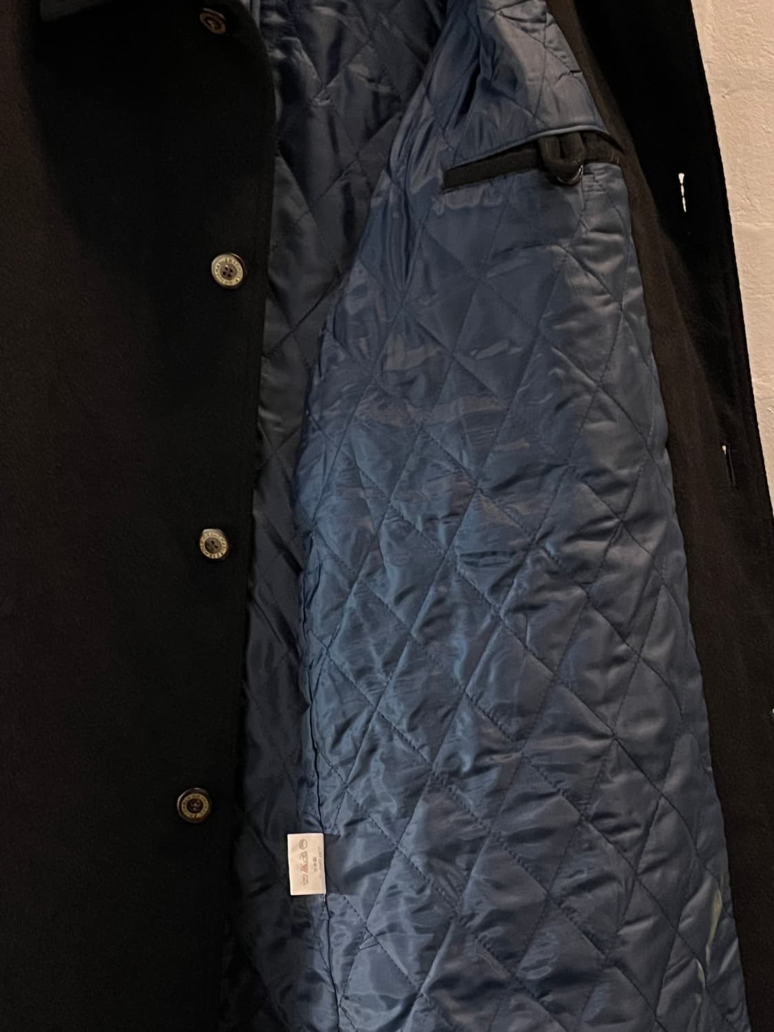 Friendly Original 캐시미어 싱글코트 네이비 L 상품이미지6