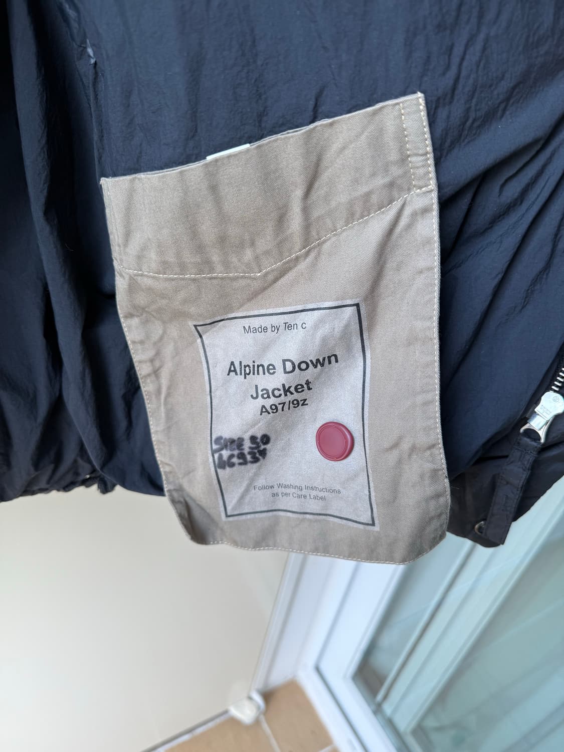 텐씨 알파인 다운 자켓 블랙 상품이미지6