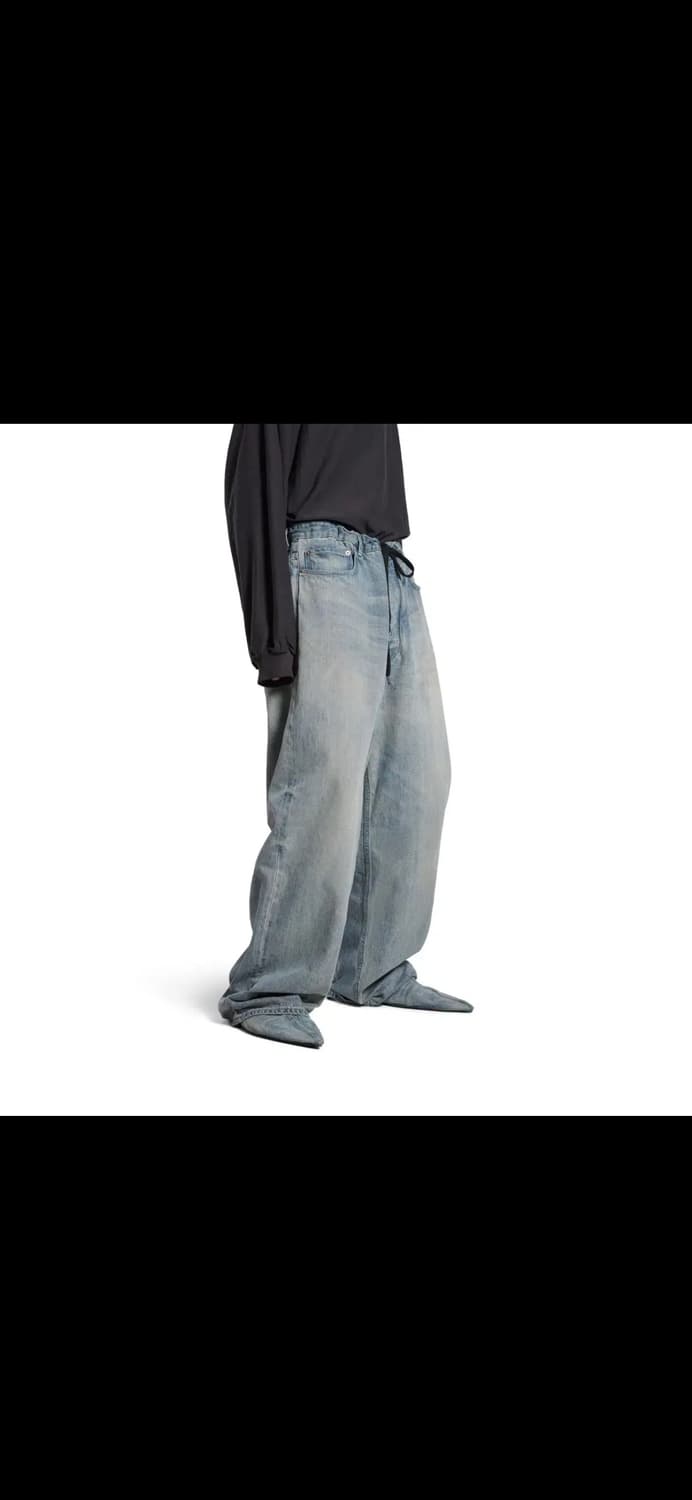 발렌시아가 24여름 배기 팬츠 XS사이즈 상품이미지5