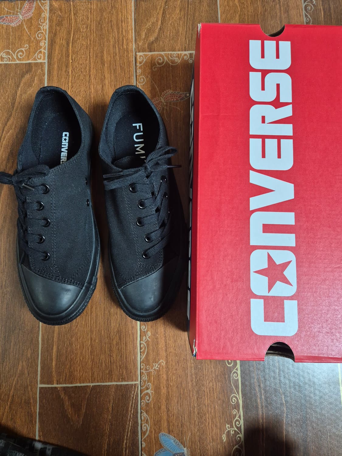 [265] 후미토간류 컨버스 블랙 상품이미지1