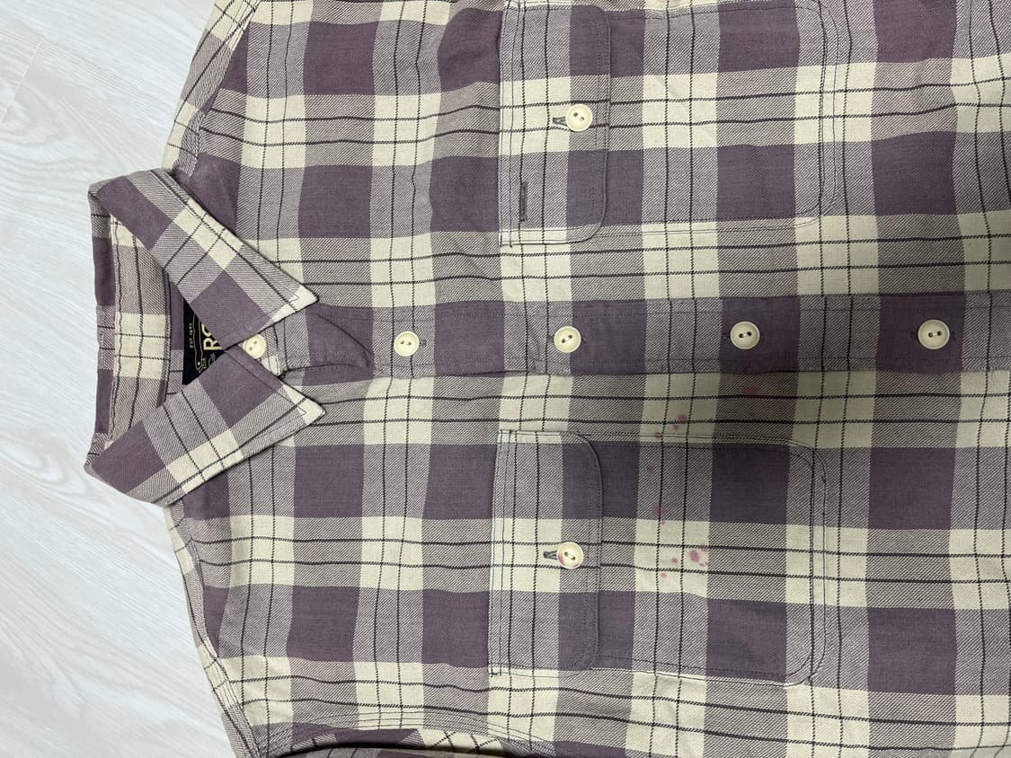 rrl 더블알엘 체크 셔츠 M 상품이미지2