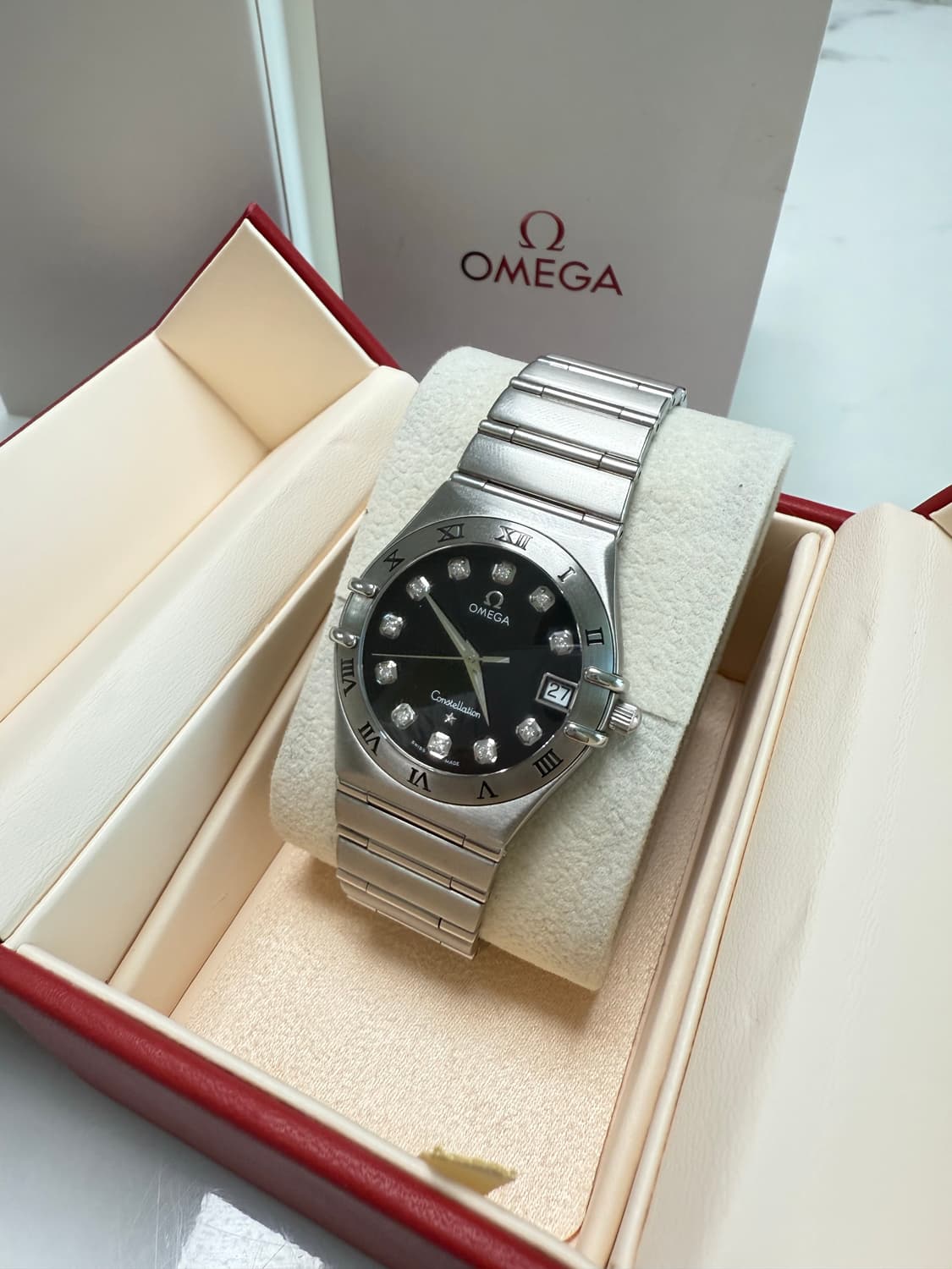 오메가 컨스텔레이션 남성용 다이아 커스텀(정품) 상품이미지2