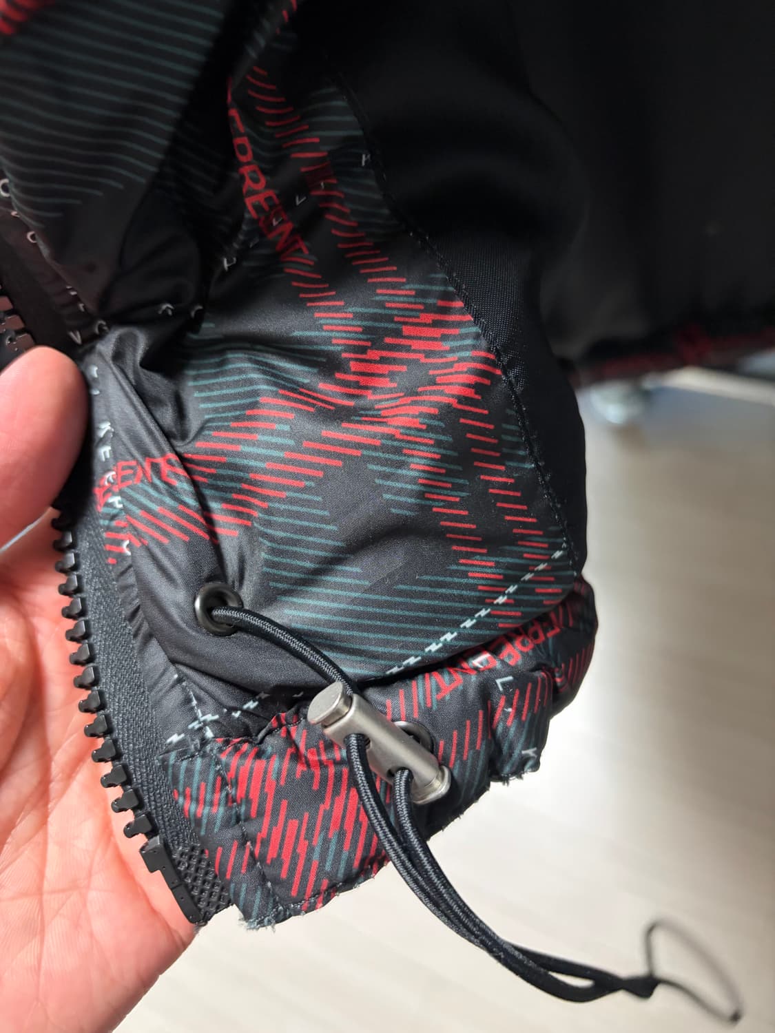 [M] 리프리센트 버블 자켓 타탄 체크 패딩 상품이미지8